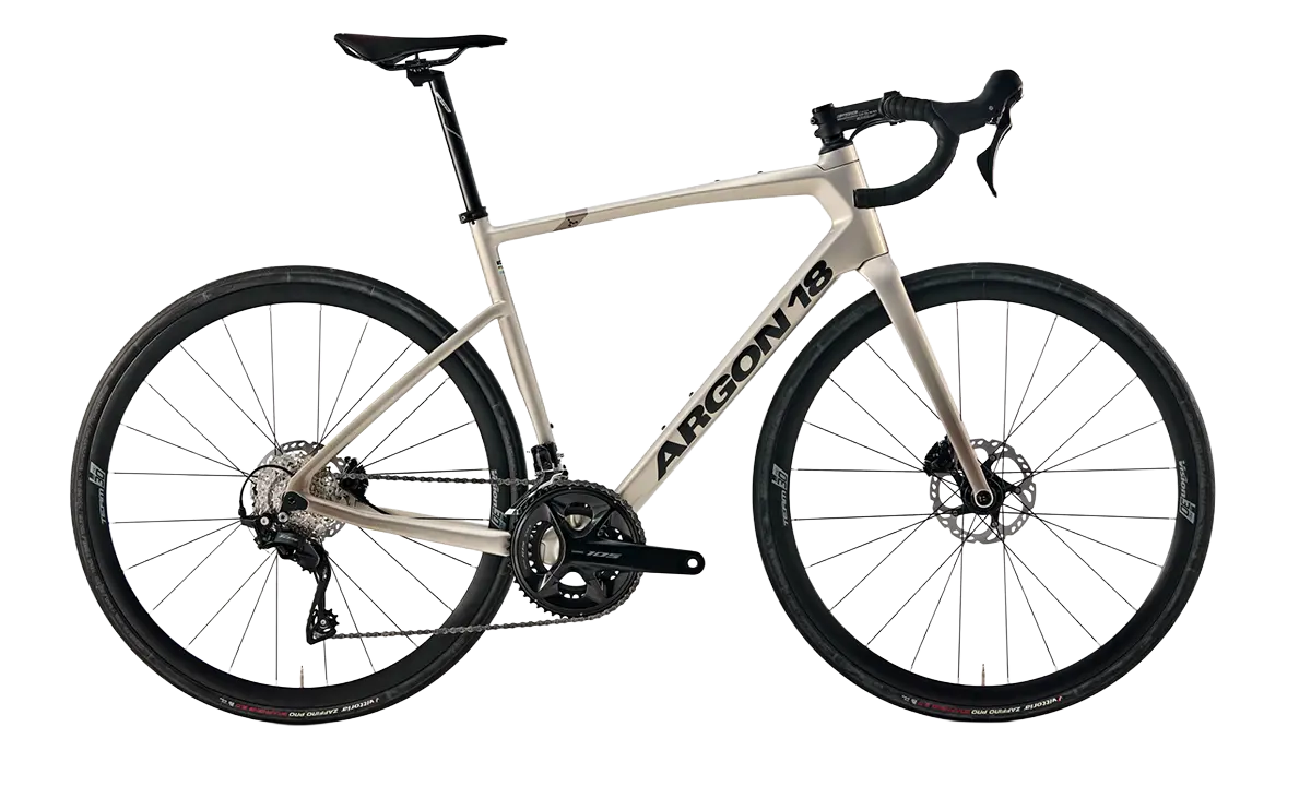 argon18 equation shimano 105 di2 podium champagne