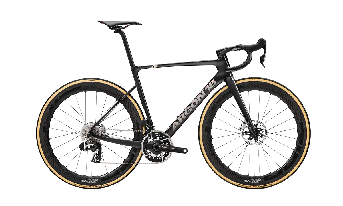 argon18 sum pro sram red axs crystal black foil