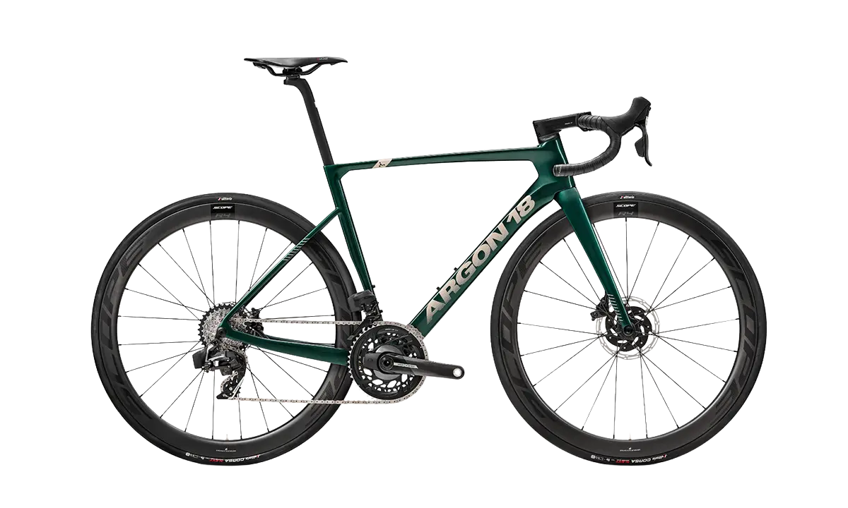 argon18 sum sram force axs british racing green