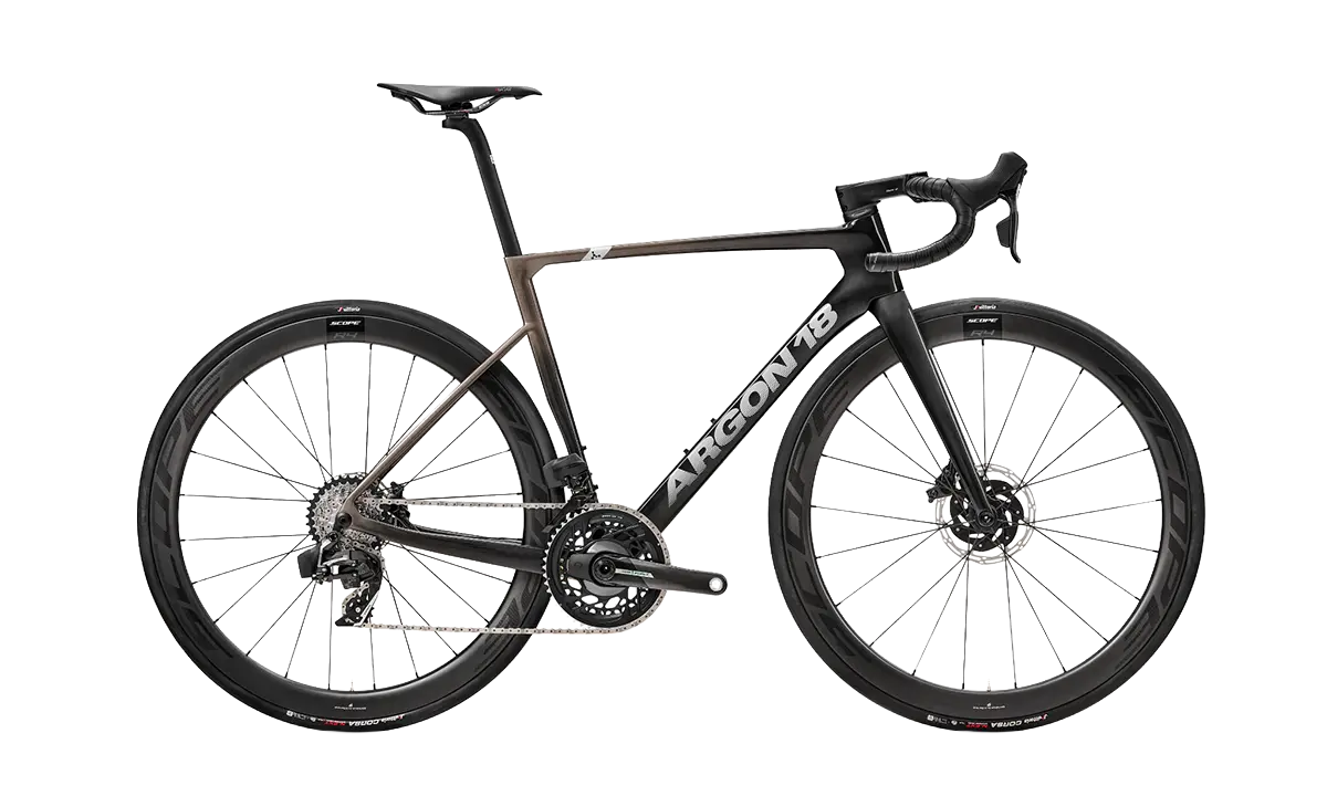 argon18 sum sram rival axs smoked nickel