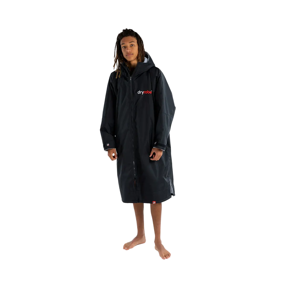 dryrobe advance black grey changing robe