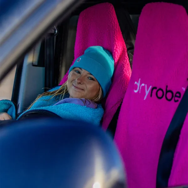 Dryrobe Water-repellent Car Seat Cover Pink