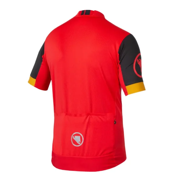 Endura FS260 Mens Cycle Short Sleeve Jersey - Red