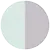 iris white gloss lilac matt