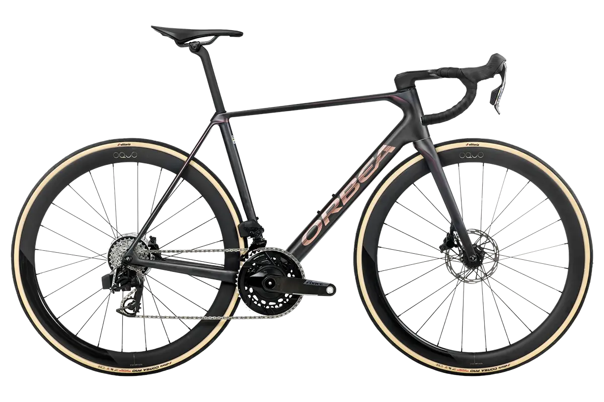 Orbea Orca M21e LTD PWR Diamond Carbon View - Sunset Carbon View (Matt)