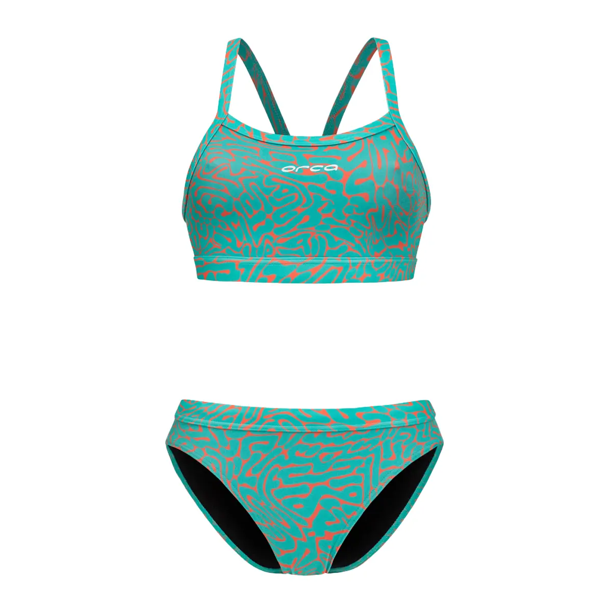 Orca Core Bikini Women’s Swimsuit Orange Diploria