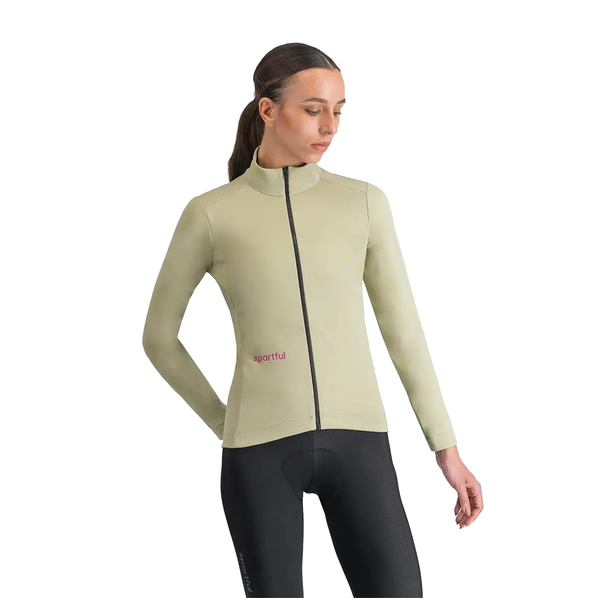 sportful classic women's jacket light green