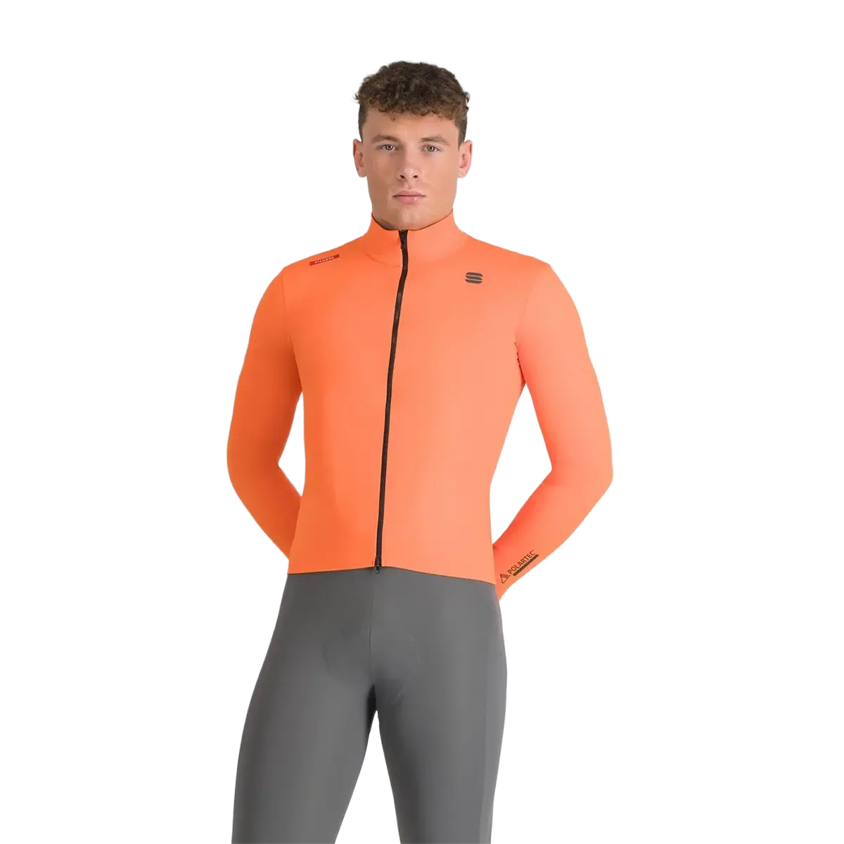 sportful fiandre shift jacket bright orange