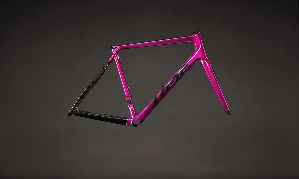 time alpe dhuez frameset brilliant pink