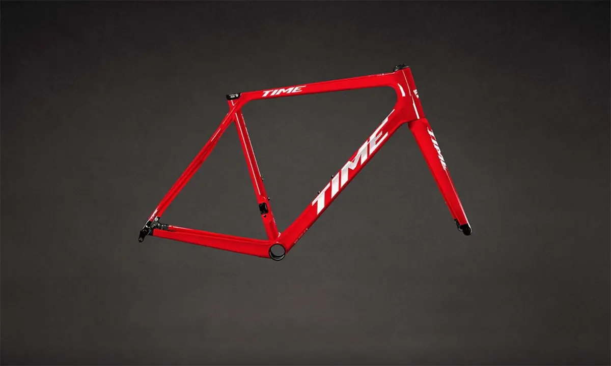 time alpe dhuez frameset team red
